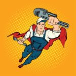 Master plumber with Facilities Plumbing & Drain fixes broken pump on commercial property in Bay Area